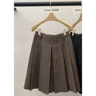 A.b/AUTUMN BEIGE韩国直邮㊣女装新款时尚人气半身裙中短裙