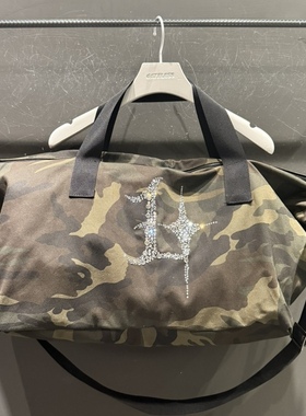 GATELESS韩国代购㊣女士新品热卖休闲真品推荐单肩斜跨包迷彩