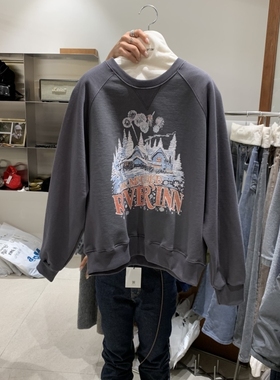 TEMPTING东大门㊣代购女装新品热卖人气推荐时尚卫衣内里绒