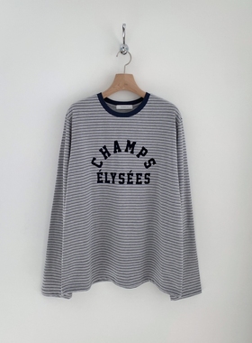 COURGETTE韩国代购㊣女士新品时尚25秋冬休闲热卖人气长袖T恤