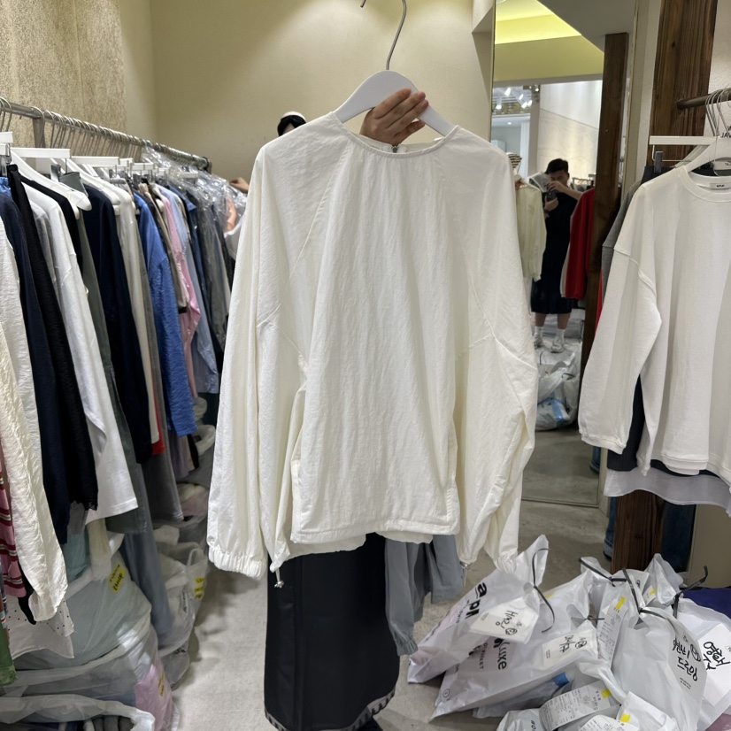 REFLAT韩国代购㊣女士新款推荐时尚热卖休闲真品25秋冬衬衫拉链