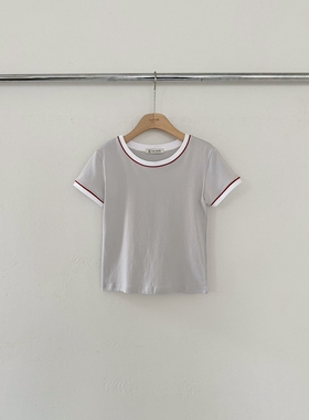 2ND GATE㊣韩国直邮实拍女士新品热卖休闲26春夏时尚人气T恤