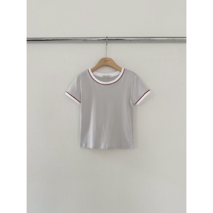 休闲26春夏时尚 热卖 人气T恤 GATE㊣韩国直邮实拍女士新品 2ND