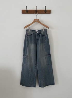 3 ANOTHER东大门㊣实拍女装新款25秋冬休闲热卖牛仔裤春款