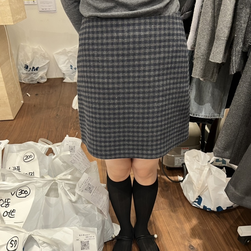 UNDERSTANDING韩国代购㊣女装新品真品人气推荐25秋冬休闲短裙