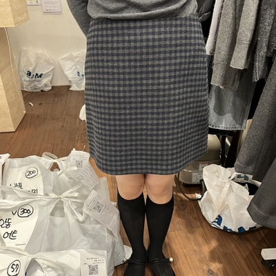 UNDERSTANDING韩国代购㊣女装新品真品人气推荐25秋冬休闲短裙