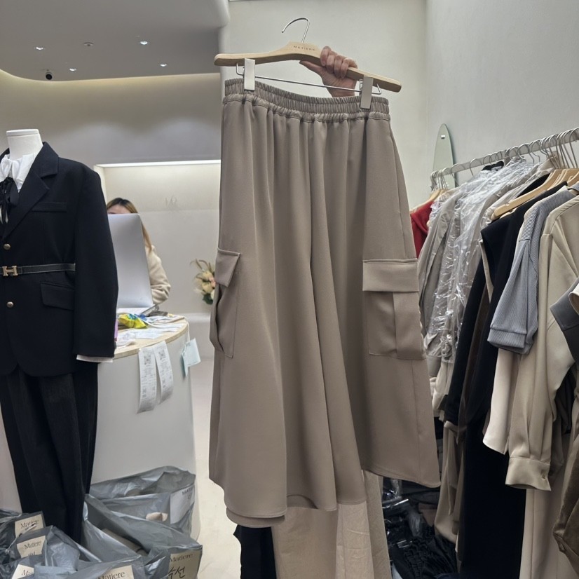 MATIERE东大门㊣代购女士新款25秋冬热卖人气时尚休闲休闲裤