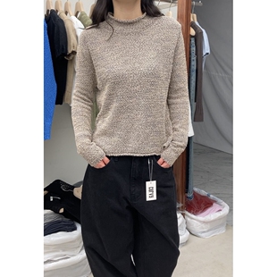 ㊣女士新品 针织衫 时尚 休闲人气热卖 高领棉 推荐 CURVY韩国代购