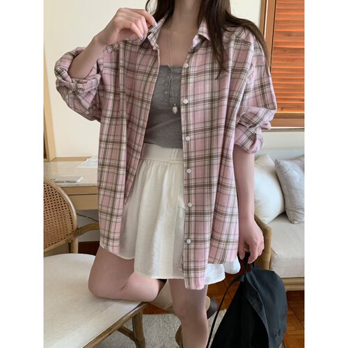 MELLOUNGE-2件起㊣韩国直邮实拍女装新品时尚26春夏休闲衬衫