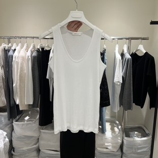 MASCULINE韩国直邮㊣女装新品时尚人气25秋冬热卖吊带背心褶皱