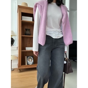 休闲真品人气长袖 新品 T恤不含披肩 ot东大门㊣直邮女装 KIND