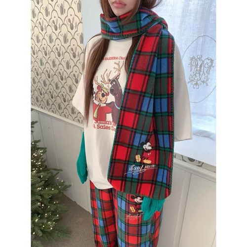 RAMIJ-T东大门㊣实拍女士新款时尚休闲推荐真品25秋冬围巾披肩