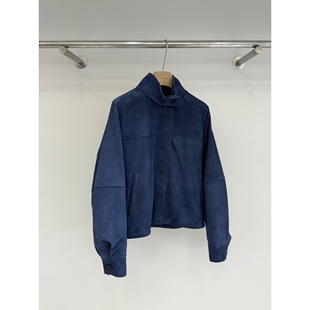 TOOGOOD韩国代购㊣女士新品人气时尚热卖推荐真品夹克高领麂皮