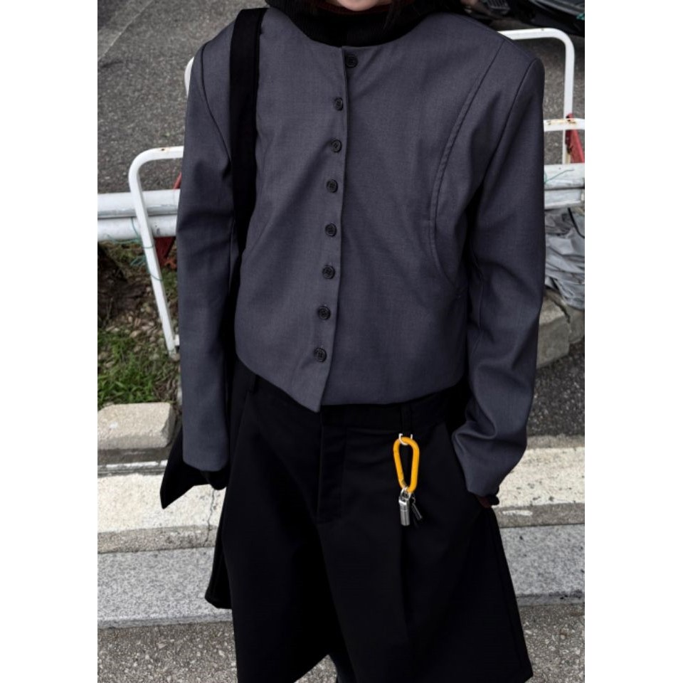 LIVE FOR_EVER韩国直邮㊣女士新款25秋冬热卖真品时尚夹克