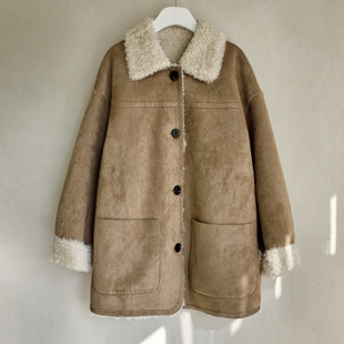 La Bloom东大门㊣直邮女装新品25秋冬时尚推荐热卖短款大衣