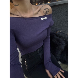 ABBEYLEE东大门㊣直邮女装新品人气休闲25秋冬真品时尚长袖T恤