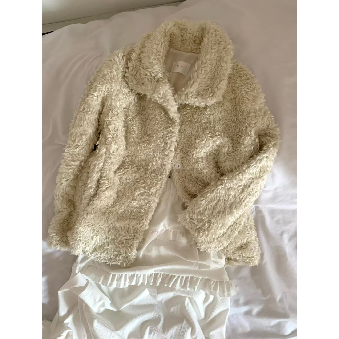 FEVER韩国代购㊣女士新款休闲推荐人气热卖25秋冬夹克皮草高领,运动/瑜伽/健身/球迷用品,电竞夹克/外套,淘宝优惠券,粉丝福利购,淘宝优惠卷