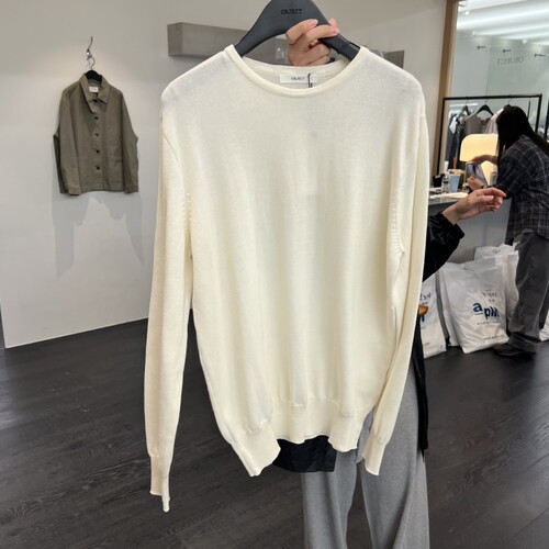 OBJECT㊣韩国直邮实拍女士新品时尚热卖人气26春夏休闲针织衫