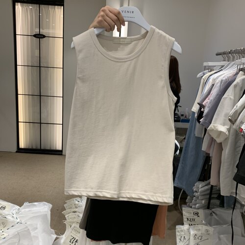 VENIR-a韩国代购㊣女士新品26春夏时尚推荐热卖人气吊带背心