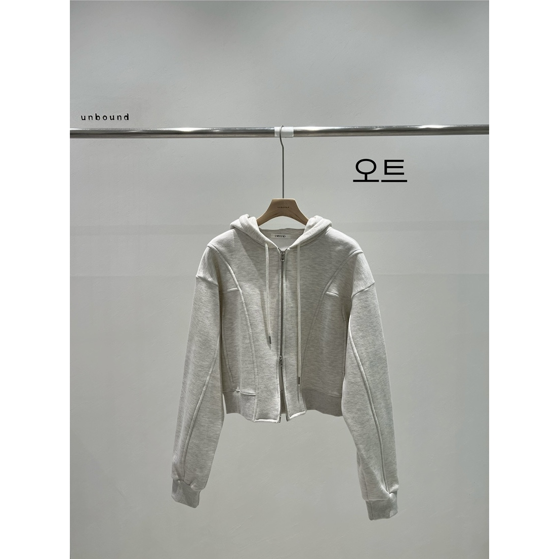 UNBOUND韩国直邮㊣女装新品推荐人气25秋冬热卖时尚夹克拉链