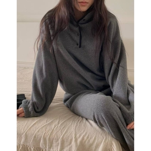 HAY KNOCK韩国代购㊣女装新品人气25秋冬推荐时尚休闲卫衣