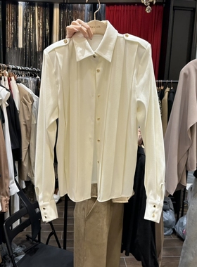 HERISH-HAUTE东大门㊣实拍女装新品真品25秋冬人气休闲衬衫