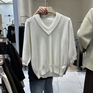 BLOOM-Q韩国直邮㊣女士新款推荐休闲时尚热卖真品25秋冬针织衫