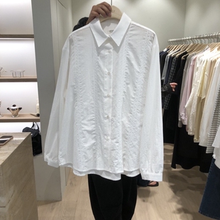 LIFFEY㊣东大门代购女士新款真品推荐26春夏时尚热卖衬衫蕾丝