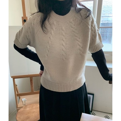 ALLU东大门㊣直邮女士新品时尚休闲推荐人气针织衫不含内搭