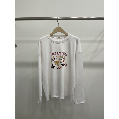 FIFTY东大门㊣代购女装新品时尚25秋冬人气真品热卖长袖T恤