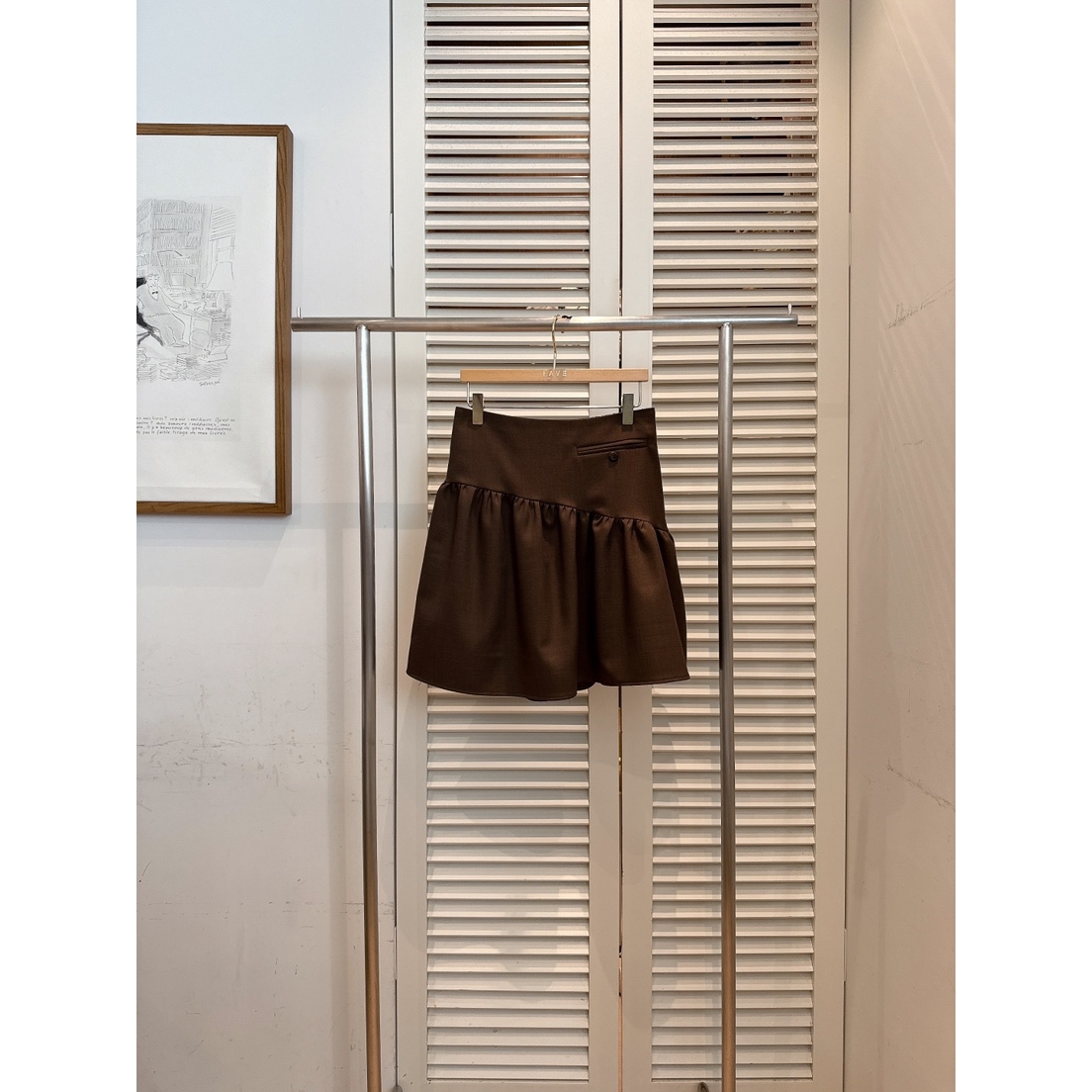 FAVE-L韩国代购㊣女士新品热卖推荐休闲时尚25秋冬人气短裙