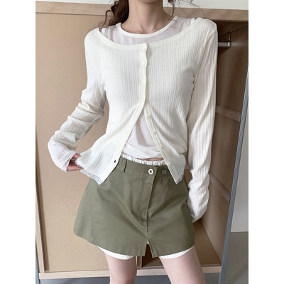 I MFACT东大门㊣代购女士新品休闲时尚推荐人气套装蕾丝开衫