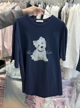 RIVEROOM韩国直邮㊣女装新品休闲推荐真品热卖人气25秋冬T恤