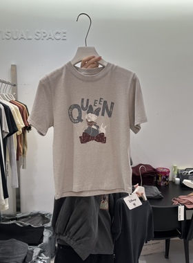 VISUAL SPACE韩国直邮㊣女装新款人气推荐时尚真品热卖T恤