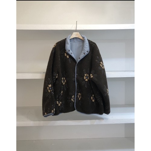 FORMSTUDIO韩国代购㊣女士新品人气真品时尚夹克两面穿花朵