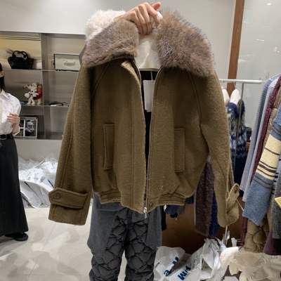 TEMPTING韩国代购㊣女士新款时尚休闲人气热卖25秋冬推荐夹克