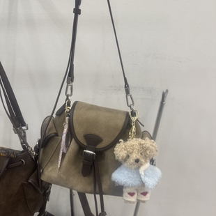 LEONIE韩国代购㊣女士新品时尚推荐休闲单肩斜跨包不含饰品