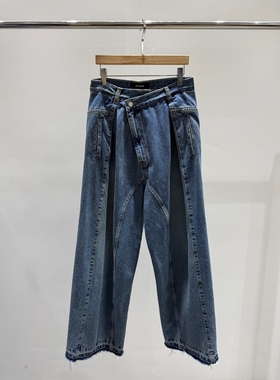 STAGE东大门㊣实拍女装新款热卖推荐时尚休闲真品25秋冬牛仔裤