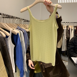 PLATE东大门㊣直邮女装新品25秋冬热卖人气推荐休闲吊带背心