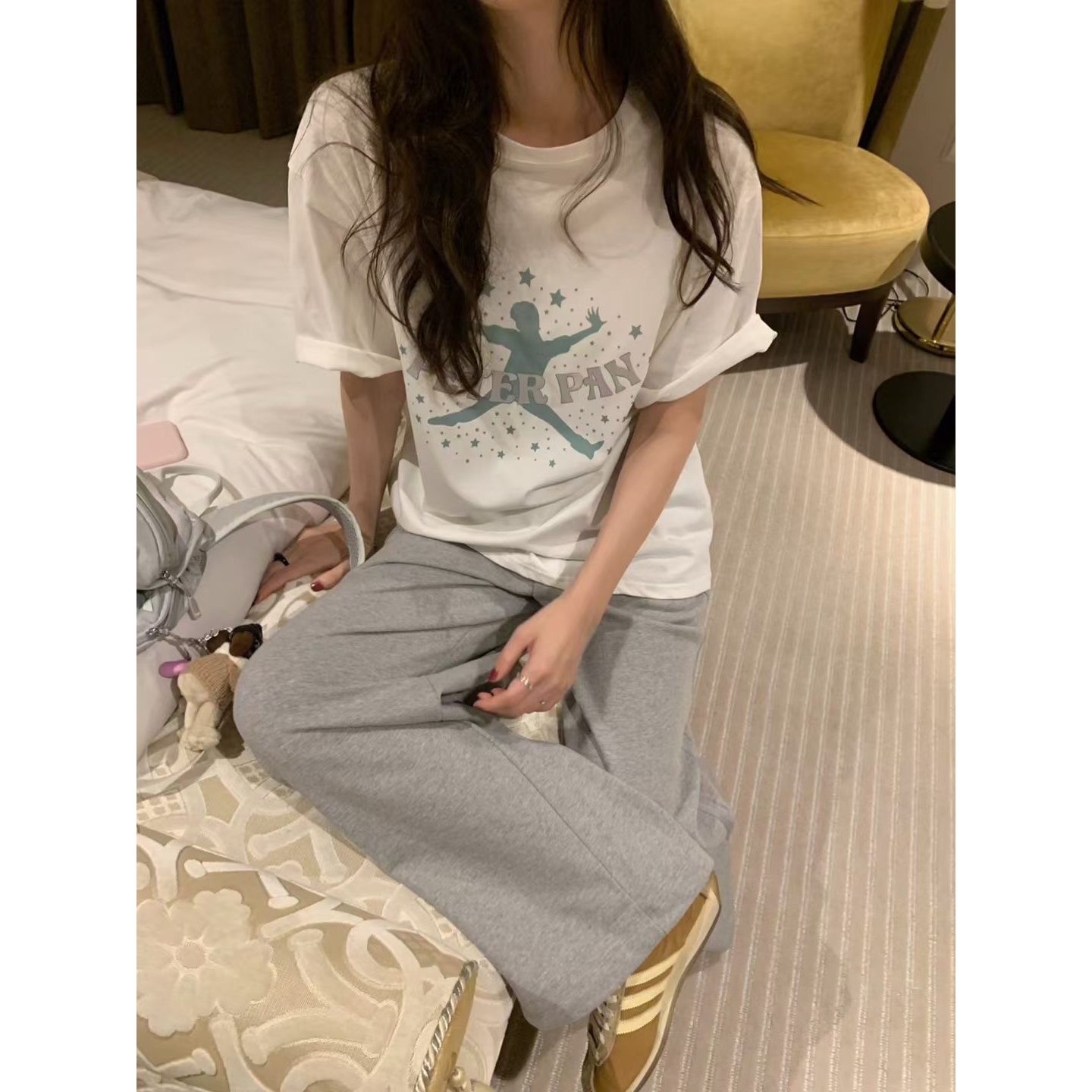 pretty young thing东大门㊣直邮女装新品真品人气时尚T恤