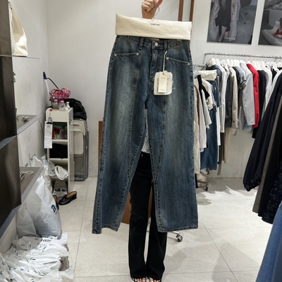 TEMPTING韩国代购㊣女士新款热卖休闲26春夏人气时尚牛仔裤