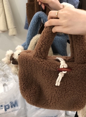 VENTI东大门㊣代购女装新品25秋冬推荐休闲手提包不含挂件羊皮