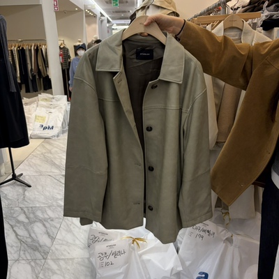 AFTERGLOW东大门㊣直邮女士26秋季新品推荐休闲时尚皮衣皮革