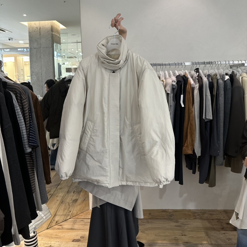 CREAMVILLA东大门㊣代购女士新品热卖推荐短款羽绒服填充鸭绒