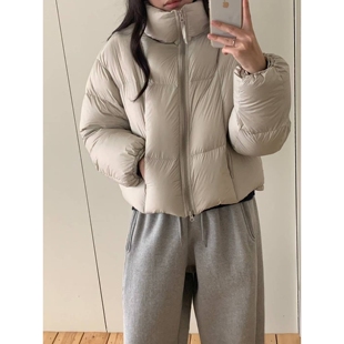 SATURDAY东大门㊣代购女装新款休闲人气真品时尚短款羽绒服鸭