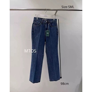 MONDAY TO SUNDAY东大门㊣实拍女装新品推荐人气时尚牛仔裤
