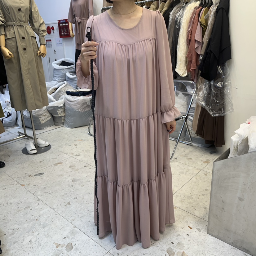 MARIGOLD东大门㊣代购女士新款25秋冬热卖休闲连衣裙含腰带