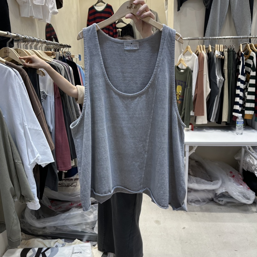 REPLAY韩国直邮㊣女装新品人气热卖时尚休闲真品推荐吊带背心
