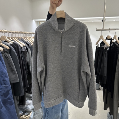 CONNAUGHT/DAILYJUD㊣韩国东大门直邮女士新品推荐针织衫拉链