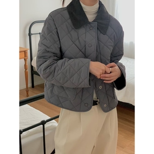 时尚 新款 推荐 真品25秋冬人气热卖 棉服 LURE韩国代购 短款 ㊣女装